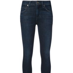 Citizens of Humanity Cropped Denim Skinny Jeans
